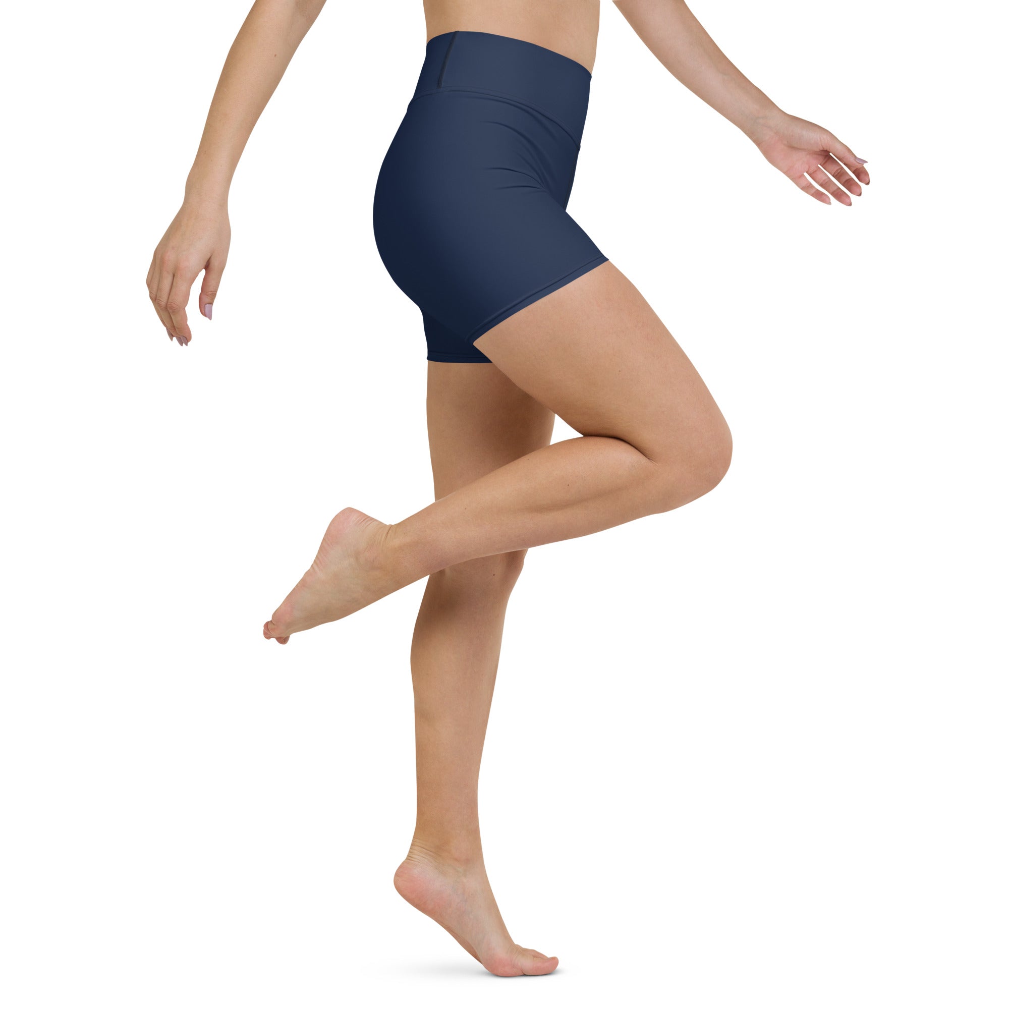 Sapphire Navy Yoga Shorts