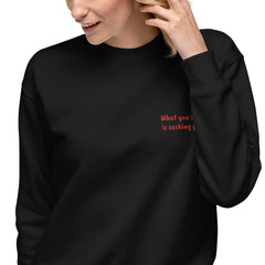 Seeking Unisex Fleece Pullover