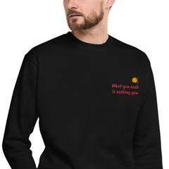 Seeking Unisex Fleece Pullover