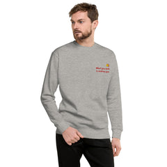 Seeking Unisex Fleece Pullover