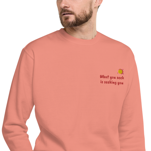 Seeking Unisex Fleece Pullover
