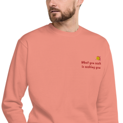 Seeking Unisex Fleece Pullover