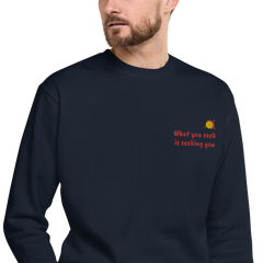 Seeking Unisex Fleece Pullover