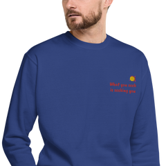 Seeking Unisex Fleece Pullover