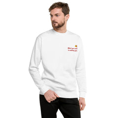 Seeking Unisex Fleece Pullover