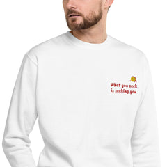 Seeking Unisex Fleece Pullover