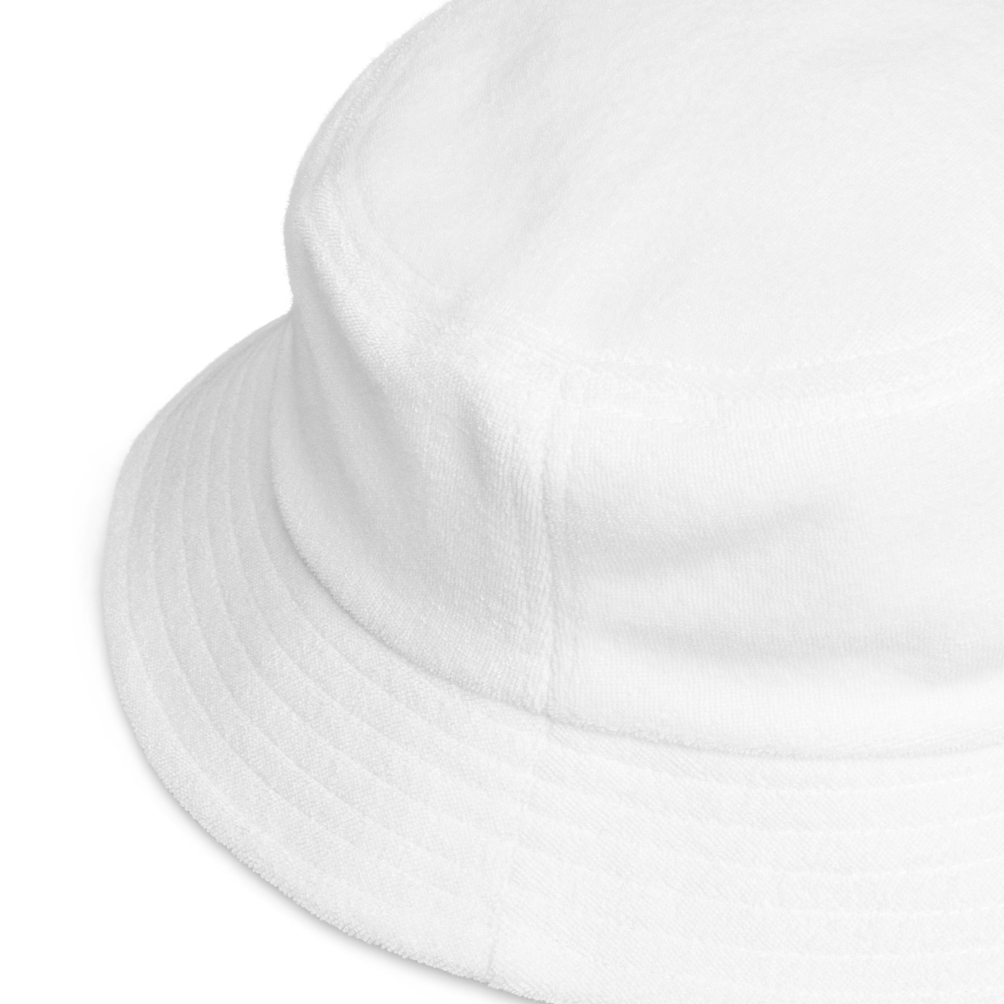 HVS Unstructured terry cloth bucket hat