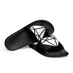 Diamond Blk Women's slides